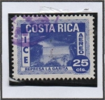 Stamps Costa Rica -  Presa l' Garita