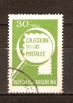 Stamps : America : Argentina :  Colección de Sellos