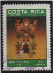 Stamps Costa Rica -  Museo d' Oro
