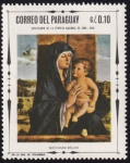 Sellos de America - Paraguay -  La Virgen y el Niño, Bellini