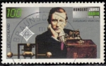 Stamps Germany -  100 Años de Radio 1895-1995, Guglielmo Marconi.