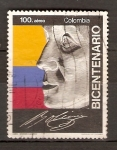 Sellos de America - Colombia -  Simón Bolívar