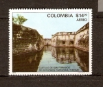 Stamps Colombia -  Castillo de San Fernando de Bocachica