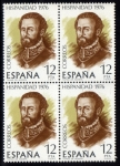 Stamps Spain -  1976 B4 Hispanidad Costa Rica: Tomas de Acosta Edifil 2374