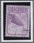 Stamps Cuba -  Fauna: Manati