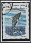 Stamps Cuba -  Peces. Jubarte