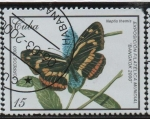 Stamps Cuba -  Mariposas: Pantaporia puntata