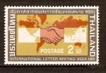 Sellos del Mundo : Asia : Thailand : Semana Internacional de la Carta