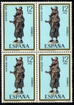Stamps Spain -  1976 B4 Navidad: Congreso de Belenistas, figura de nacimiento Edifil 2369