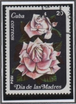 Stamps Cuba -  Rosas