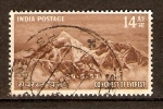 Stamps : Asia : India :  Monte Everest