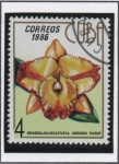 Sellos de America - Cuba -  Orquideas: Brassolaelio cattleya