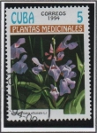 Stamps Cuba -  Plantas Medicinales: Salvia officinalis