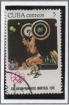 Stamps Cuba -  Montreal76: Pesas