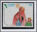 Stamps Cuba -  9º Juegos Panamericanos Caracas:  Baloncesto