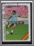 Stamps Cuba -  Championships España'82: 
