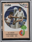 Stamps Cuba -  Juegos Centroamericanos y Caribeños: Boxeo