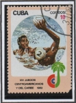 Stamps Cuba -  Juegos Centroamericanos y Caribeños Water polo