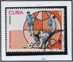 Stamps Cuba -  Championships España'82: