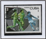 Stamps Cuba -  Championships España'82: