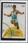 Stamps Cuba -  Copa mudial d' Atletismo la Habna: Salto d' longitud