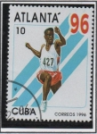 Sellos de America - Cuba -  Juegos Olímpicos d' Verano (Atlanta): Atletismo