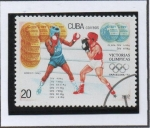 Stamps Cuba -  Juegos Olimpicos d' Barcelona: Oro Boxeo