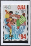 Stamps Cuba -  Juegos EE.UU.