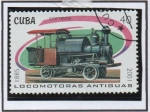 Stamps Cuba -  Locomotoras Antiguas: 1885