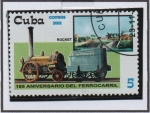 Sellos de America - Cuba -  165 Aniv. d' Ferrocarril: Rockiet