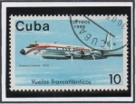 Stamps : America : Cuba :  Lineas Cubanas Transatlánticas: Luanda