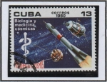 Stamps Cuba -  Inter cosmos: Biologia y medicina cosmica