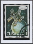 Stamps Cuba -  Dia d' Cosmonauta: Intrercosmos