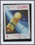 Stamps Cuba -  Dia d' Cosmonauta:  Costok 1