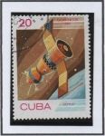 Sellos de America - Cuba -  Dia d' Cosmonauta:  Soyus