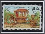 Stamps Cuba -  Carruajes Antiguos: Estilo Luis XV
