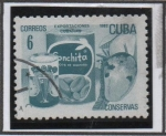 Sellos de America - Cuba -  Exportaciones: Conservas