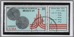 Sellos de America - Cuba -  Victorias Olimpicas en Moscu