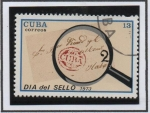 Sellos de America - Cuba -  Dia d' Sello: Santiago d' Cuba