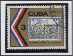 Stamps Cuba -  15 Aniv. D' L' Revolucion