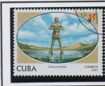 Sellos de America - Cuba -  Siete Maravillas d' Mundo: Jardines Coloso d' Rodas