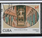 Sellos de America - Cuba -  Siete Maravillas d' Mundo: Estatua d' Zeus
