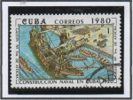 Stamps Cuba -  Construcion Naval: Galeón Nsr. d' Atocha