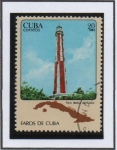 Stamps Cuba -  Faros: Bahia d' Cadiz