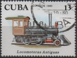 Stamps Cuba -  Locomotoras Antiguas: 2-4-0