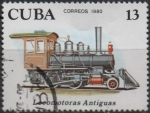 Sellos de America - Cuba -  Locomotoras Antiguas: 2-4-0