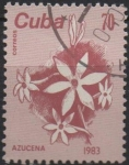 Sellos de America - Cuba -  Flores: Lily