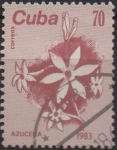 Stamps Cuba -  Flores: Lily