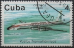 Sellos de America - Cuba -  Lineas Cubanas Transatlánticas: Praga