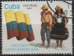 Sellos de America - Cuba -  Historia d' Latinoamérica: Colombia